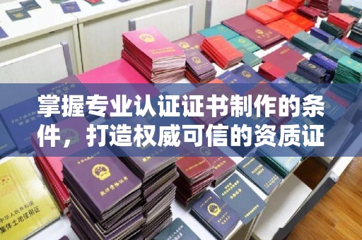 临猗掌握专业认证证书制作的条件，打造权威可信的资质证明